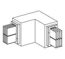 Секция угловая плашмя огнестойкая SchE KRA1250FP4A