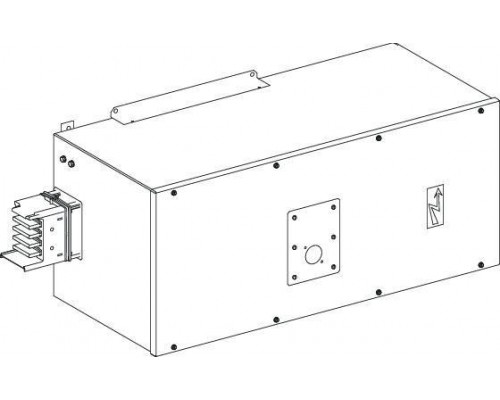 Секция вводная концевая 250А SchE KSA250ABGD4