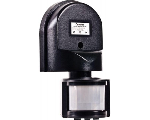 Сенсор включения освещения 180град. LX-16C/Bl настенный черн. Camelion 6451