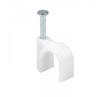 Скоба крепежная круглая 10мм (уп.50шт) EKF plcn-sr-10