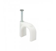 Скоба крепежная круглая 14мм (уп.50шт) EKF plcn-sr-14