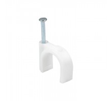 Скоба крепежная круглая 18мм (уп.50шт) EKF plcn-sr-18