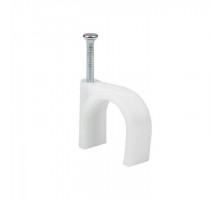 Скоба крепежная круглая 20мм (уп.50шт) EKF plcn-sr-20