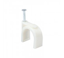 Скоба крепежная круглая 22мм (уп.50шт) EKF plcn-sr-22