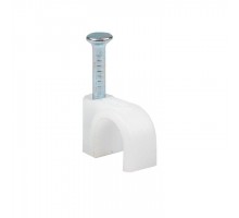 Скоба крепежная круглая 6мм (уп.50шт) EKF plcn-sr-6