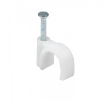 Скоба крепежная круглая 8мм (уп.50шт) EKF plcn-sr-8