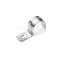 Скоба крепежная метал. оцинк. однолап. СМО d10-11мм (уп.100шт) Fortisflex 49150