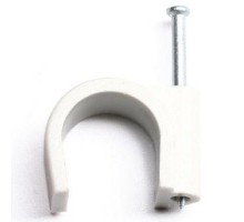 Скоба крепежная с гвоздем d25-26мм (уп.200шт) DKC 52300