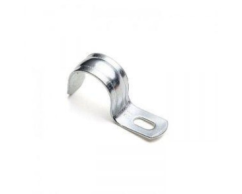 Скоба металлическая однолапковая d31-32мм (уп.10шт) PROxima EKF sm-1-31-32-r