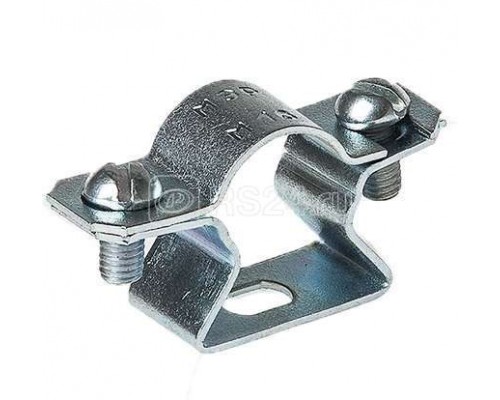 Скоба с внутр. d40мм дистанц. метал. оцинк. винт. соед. Рувинил СД1640