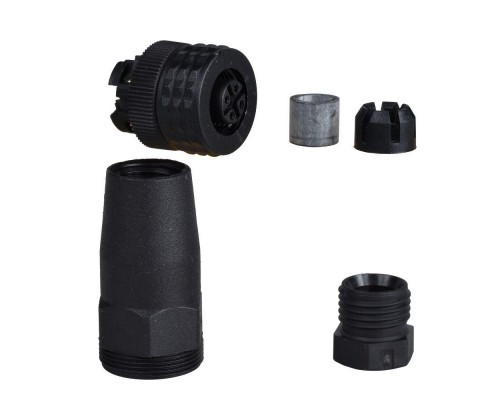 Соединение прямое М12 разъем 4 штыря SchE XZCC12FDP40B