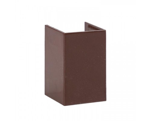 Соединитель 25х25 под темн. дерево Plast PROxima (уп.4шт) EKF cond-25-25x4