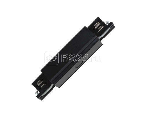 Соединитель UBX-A12 BLACK 1 POLYBAG (черн.) Uniel 09745