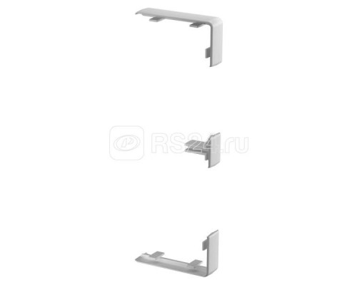 Соединитель для кабель-канала Rapid 45-2 53х100/165мм ПВХ сер. OBO 6113022