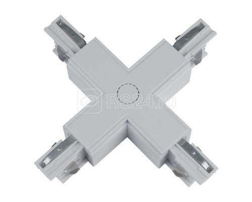 Соединитель для шинопроводов UBX-A41 SILVER 1 POLYBAG Х-образный серебр. полиэтил. пакет Uniel 09749