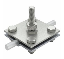 Соединитель крестовой для круглых и плоских проводников 252 GB 10х45 OBO 5312657