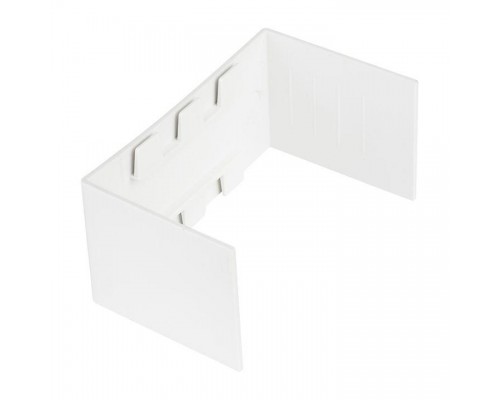 Соединитель на стык 40х25 бел. Plast PROxima (уп.4шт) EKF conw-40-25x4
