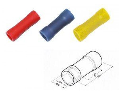 Соединитель параллельный изол. 0.25-1.5 (уп.100шт) HAUPA 260360