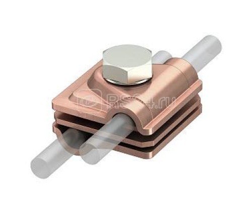 Соединитель проволоки универс. с промеж. пластиной 249 6-8 CU OBO 5311407
