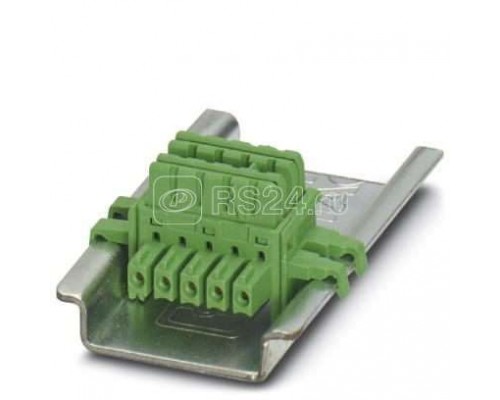 Соединитель шинный на DIN-рейку ME 6.2 TBUS-2 1.5/5-ST-3.81 GN Phoenix Contact 2869728