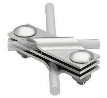 Соединитель стержня заземления и проволоки 2760 8-10 V4A OBO 5313013