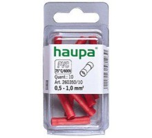 Соединитель стыковой изол. 0.25-1.5 (уп.10шт) HAUPA 260350/10