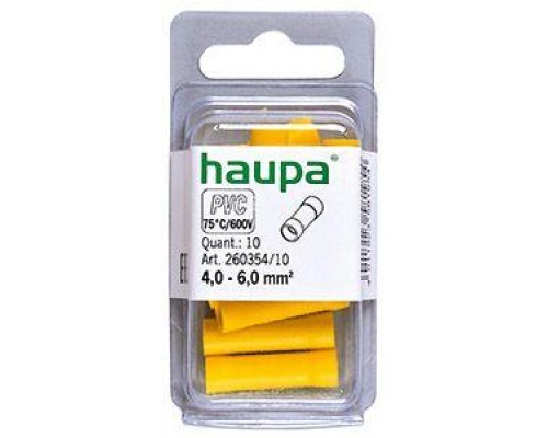 Соединитель стыковой изол. 2.5-6 (уп.10шт) HAUPA 260354/10