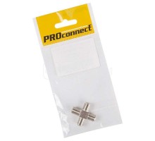 Соединитель x4 гнезда F (F-крест) PROCONNECT 05-4205-4