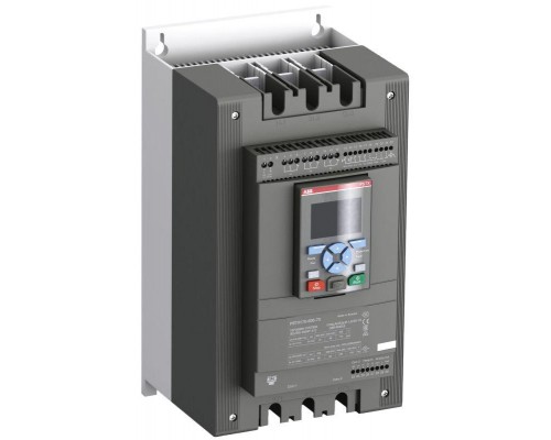 Софтстартер PSTX142-600-70 75кВт 400В 143А (132кВт 400В 245А внутри треугольника) с функцией защиты двигателя ABB 1SFA898110R7000