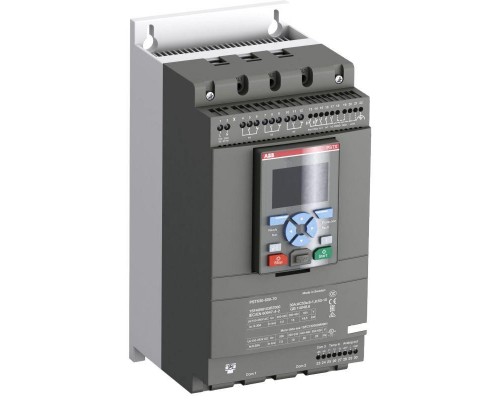 Софтстартер PSTX85-600-70 45кВт 400В 85А (75кВт 400В 147А внутри треугольника) с функцией защиты двигателя ABB 1SFA898108R7000