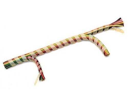 Спираль прозр. для жгута D12-100мм (уп.25м) ABB 18374