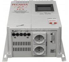 Стабилизатор напряжения АСН-3000 Н/1-Ц 1ф 3кВт настен. IP20 релейный Ресанта 63/6/21