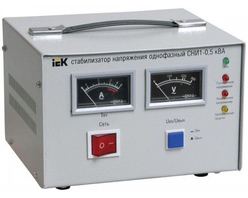 Стабилизатор напряжения СНИ 1/220 1.5кВА 1ф ИЭК IVS10-1-01500