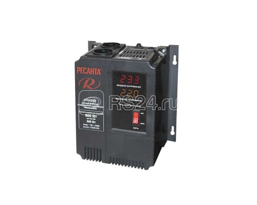 Стабилизатор СПН-900 1ф 0.9кВт 90-260В IP20 пониж. напр. Ресанта 63/6/23