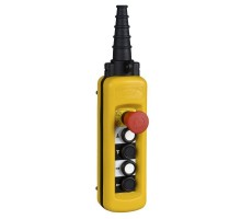 Станция подвес. 4 кнопки+аварийной остановки SchE XACA4923
