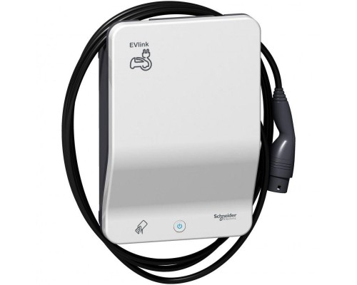 Станция зарядная EVLINK 7кВт кабель T2+RFID SchE EVB1A7PCRI