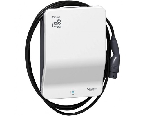 Станция зарядная EVLINK 7кВт кабель T2+замок SchE EVB1A7PCKI