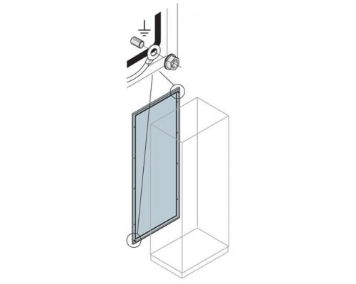 Стенка шкафа задняя 1600х600мм ABB EP1660K