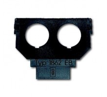 Суппорт (цоколь) для 2-х диодных разъемов ABB 2CKA001764A0133