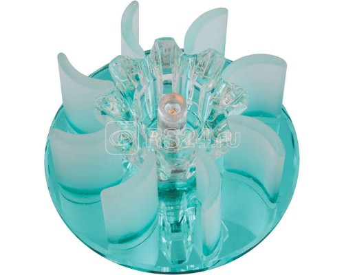Светильник DLS-F114 Fiore G4 BLUE/CLEAR Fametto 10740