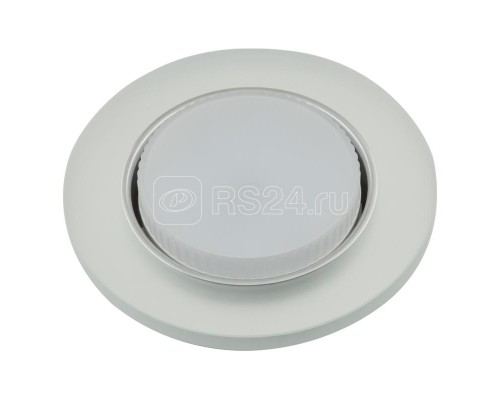 Светильник DLS-L158 GX53 CHROME/MATT CLEAR встраиваемый без лампы GX53 доп. светодиод. подсветка 4Вт металл/стекло Fametto UL-00005323