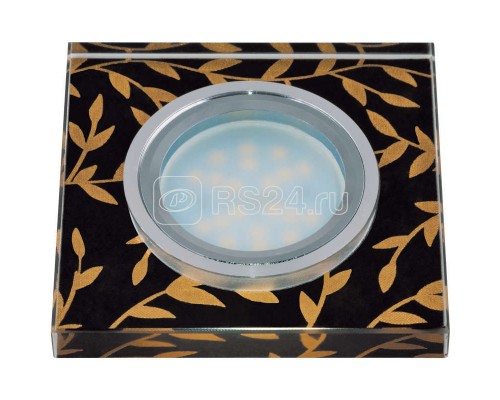 Светильник DLS-P205 Peonia GU5.3 CHROME/BLACK Fametto 10129