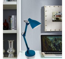 Светильник KD-331 C06 настол. 230В 40Вт E27 син. Camelion 13872