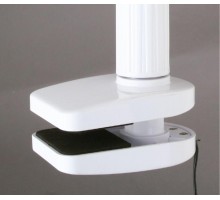 Светильник KD-793 С01 настол. зажим-струбцина 6Вт 230В 4000К сенсор. вкл. 4 уровня яркости бел. Camelion 12490