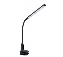 Светильник KD-793 С02 настол. зажим-струбцина 6Вт 230В 4000К сенсор. вкл. 4 уровня яркости черн. Camelion 12491