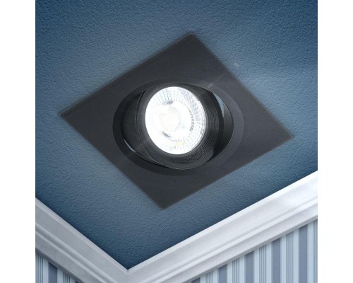 Светильник KL LED 21A-5 4K BK ЭРА Светильник ЭРА светодиодный квадратный поворотн. LED SMD 5Вт 4000К ЭРА Б0039688