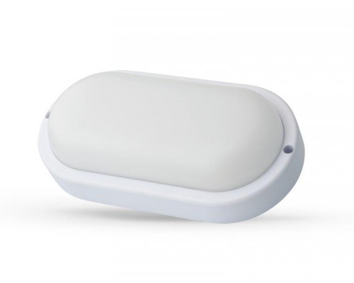 Светильник LED влагозащищенный с датчиком движения LBF-0401S C01 12Вт IP54 220В овал Ultraflash 13339