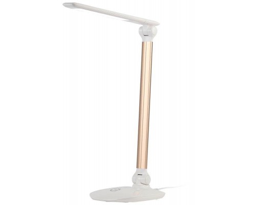 Светильник NLED-456-10W-W-G настол. бел. с золотом ЭРА Б0028436