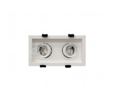 Светильник RADO 2х07 WH D45 4000К с драйвером СТ 1278000460