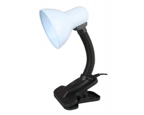 Светильник UF-320P С01 настол. прищепка 230В 60Вт E27 ЛОН бел. Ultraflash 12370